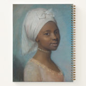 Young Black Woman Notizblock (Rückseite)