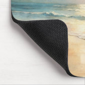 Young Boy on Beach Mousepad (Ecke)