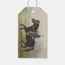 Young Boy Riding a Pony (von Penry Williams) Geschenkanhänger