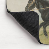 Young Boy Riding a Pony (von Penry Williams) Mousepad (Ecke)