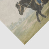 Young Boy Riding a Pony (von Penry Williams) Seidenpapier (Ausschnitt)