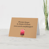 Young Buck Father's Day Card Karte (Rückseite)