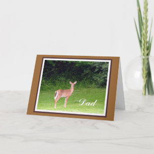 Young Buck Father's Day Card Karte