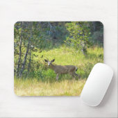 Young Buck in Yosemite, CA Mousepad (Mit Mouse)