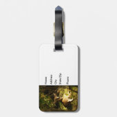 Young Buck Luggage Tag Gepäckanhänger (Rückseite vertikal)
