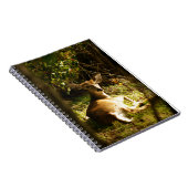 Young Buck Spiral Foto Notebook Notizblock (Rechte Seite)