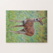 Young Buck Wild Deer Nature Puzzle (Horizontal)