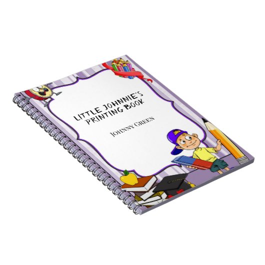 Young Child First Printing Book Notizblock (Rechte Seite)