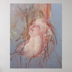 Young Child in its Mother's Arms Poster