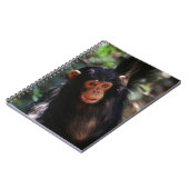 Young Chimpanzee Notizblock (Linke Seite)