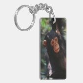Young Chimpanzee Schlüsselanhänger (Vorderseite links)