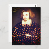 Young Christopher Marlowe Postcard Postkarte (Vorne/Hinten)