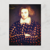 Young Christopher Marlowe Postcard Postkarte (Vorderseite)
