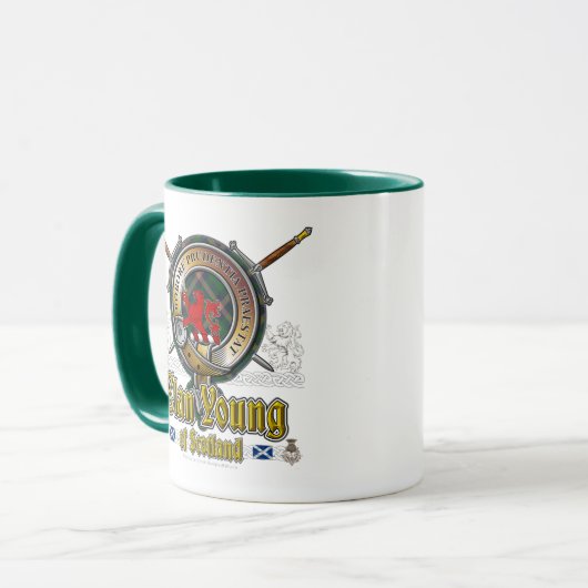 Young Clan Abzeichen Tasse (Vorderseite Links)