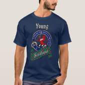 Young Clan Badge & Tartan T-Shirt (Vorderseite)