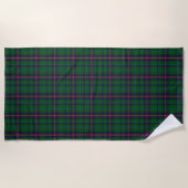 Young Clan Tartan Beach Towel Strandtuch (Vorderseite)