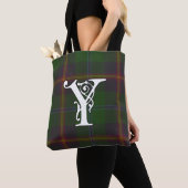 Young Clan Tartan Monogram Tasche (Von Nahem)