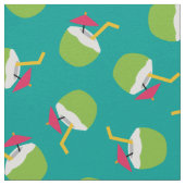 Young Coconut Drink Stoff (Nahaufnahme)