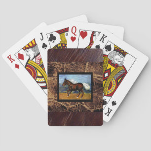 Young Colt - Design 2 Playing Cards - Green Spielkarten