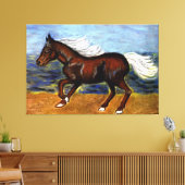 Young Colt Leinwanddruck (Insitu (Wohnzimmer))