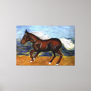 Young Colt Leinwanddruck