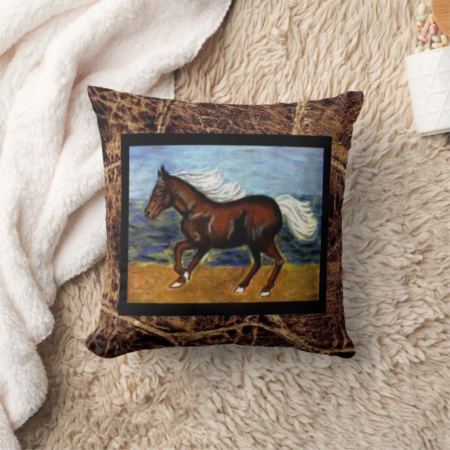 Young Colt Pillow - Design 3 Kissen (Decke)