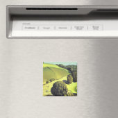 Young Corn - Grant Wood 1931 Magnet (In Situ (Geschirrspüler))