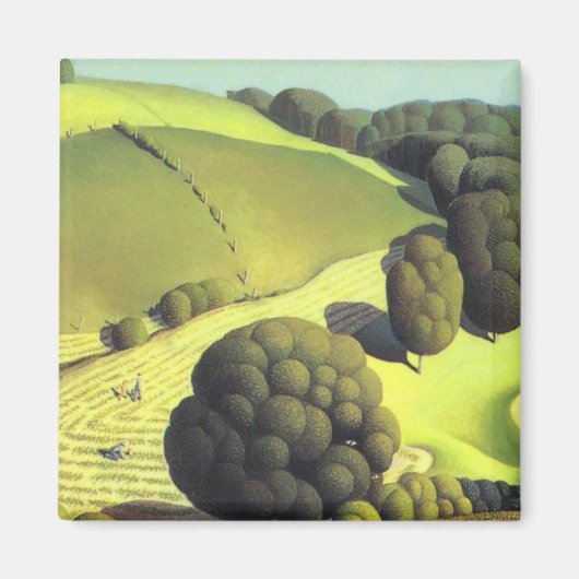 Young Corn - Grant Wood 1931 Magnet (Vorne)