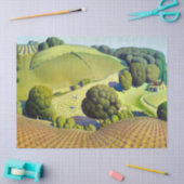 Young Corn von Grant Wood Seidenpapier (Basteln)
