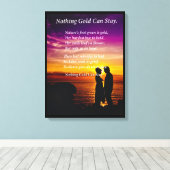 Young Couple Leinwanddruck (Insitu (Holzboden))