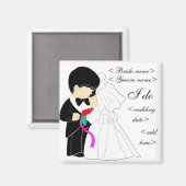 Young Couple Magnet (Vorderseite/Rückseite)