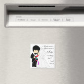 Young Couple Magnet (In Situ (Geschirrspüler))