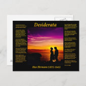 Young Couple Postkarte (Vorne/Hinten)