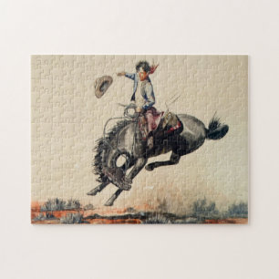 "Young Cowboy" von Will James Puzzle