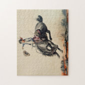 "Young Cowboy" von Will James Puzzle (Vertikal)