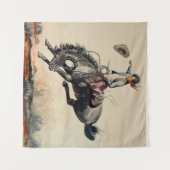 "Young Cowboy" von Will James Wandteppich (Vorderseite (Horizontal))