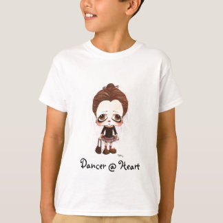 Young Dancer Karikatur T-Shirt