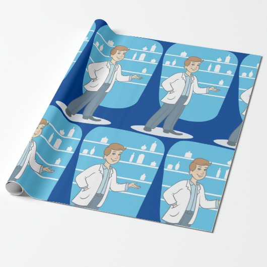 Young Doctor Geschenkpapier (Ungerollt)