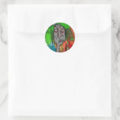 YOUNG DREAD GRAFF RUNDER AUFKLEBER (Tasche)