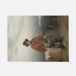 Young Drummer Boy (von Gerolamo Induno) Fußmatte