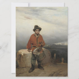 Young Drummer Boy (von Gerolamo Induno) Karte