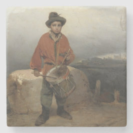 Young Drummer Boy (von Gerolamo Induno) Steinuntersetzer