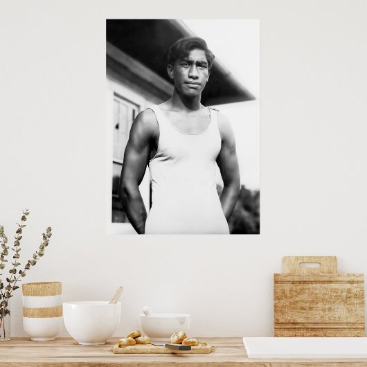 Young Duke Kahanamoku Poster (Küche)