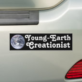 Young-Earth-Kreationist Autoaufkleber (Auf Auto)