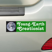 Young-Earth-Kreationist Autoaufkleber (Auf Auto)