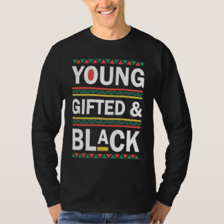 Young ed And Black  Black History Month 2023 T-Shirt
