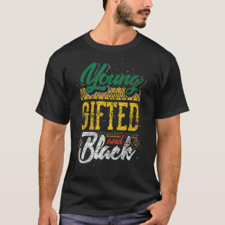 Young ed and Black History Mont African Ame T-Shirt