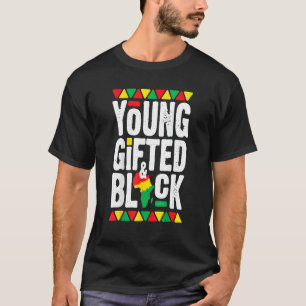 Young Ed Black African Pride History Monte Magic T-Shirt