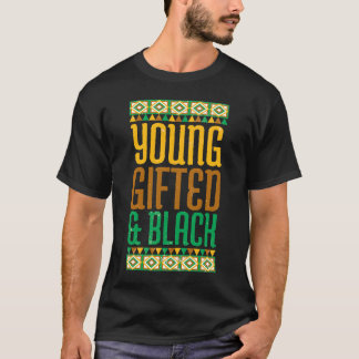 Young ed Black History BHM African T-Shirt