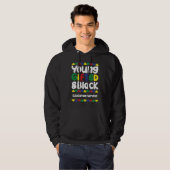 Young ed & Black History Month Education Writer Hoodie (Vorne ganz)